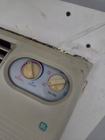 Poor installation of the air handler that was coming apart.