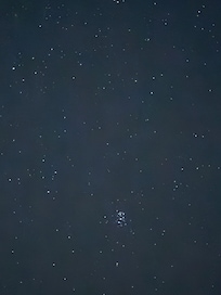 Stargazing from the rooftop deck