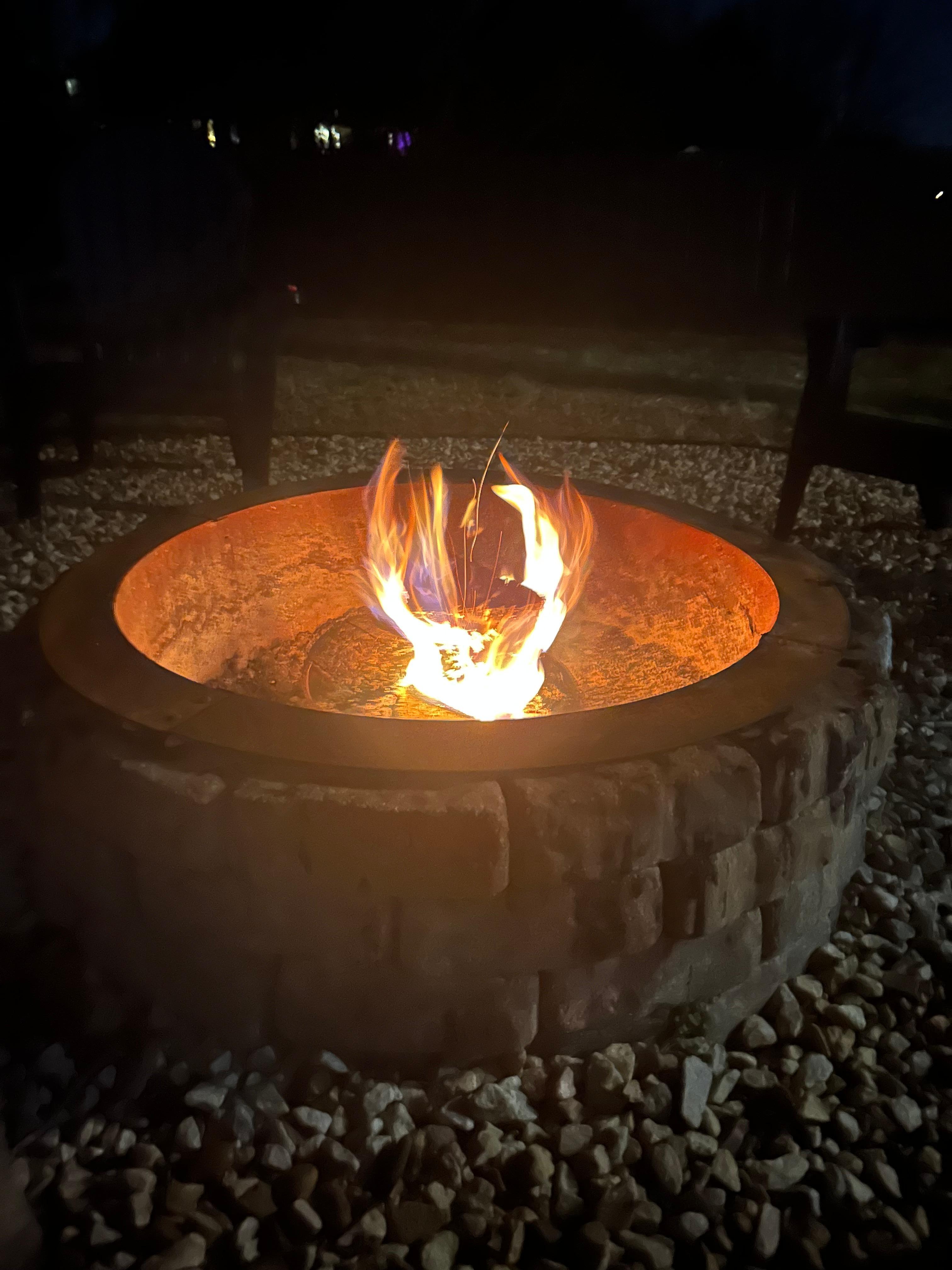 Awesome fire pit 