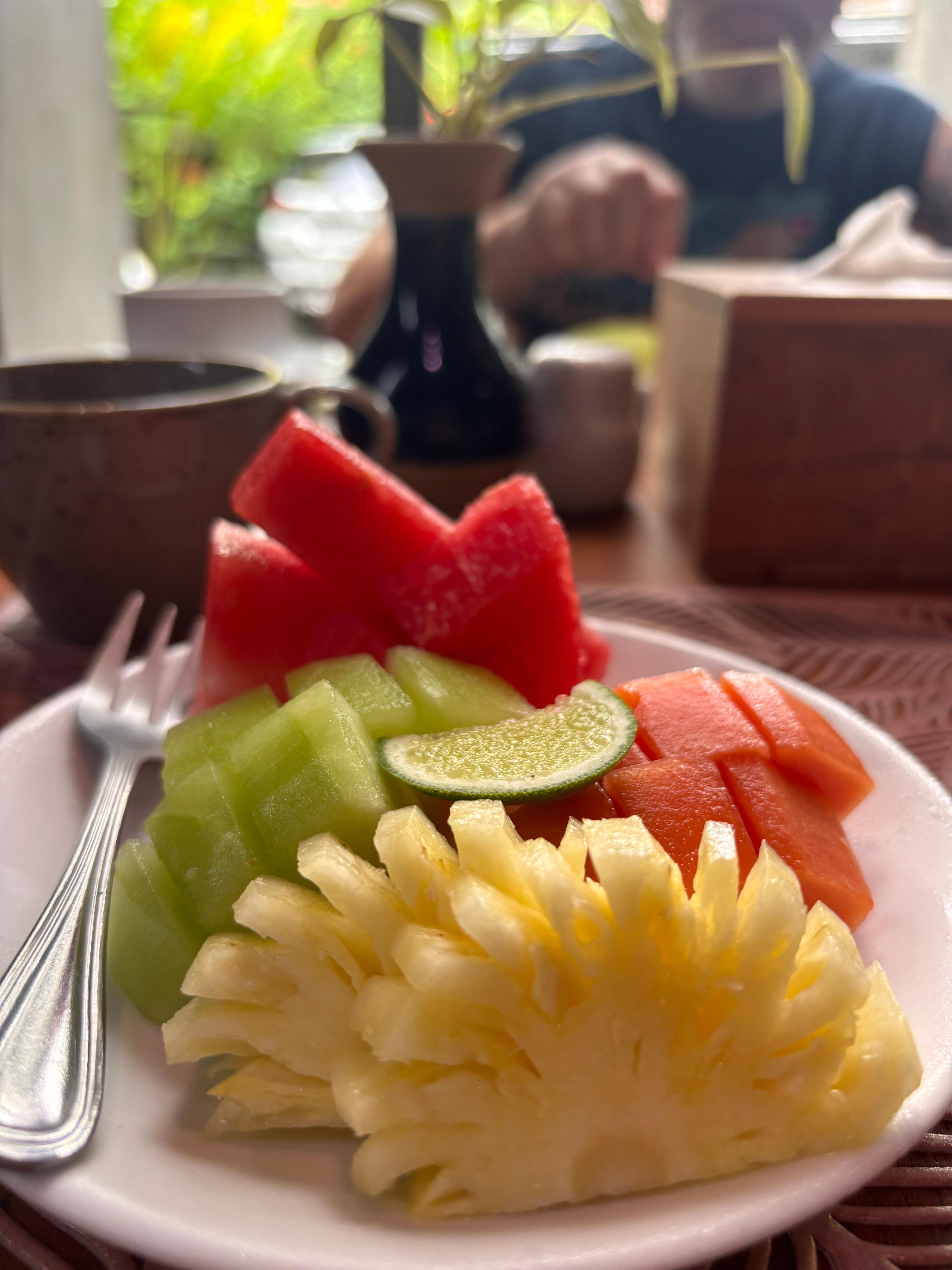 Fruit at breakfast 