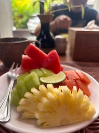 Fruit at breakfast
