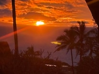 Sunset from our deck