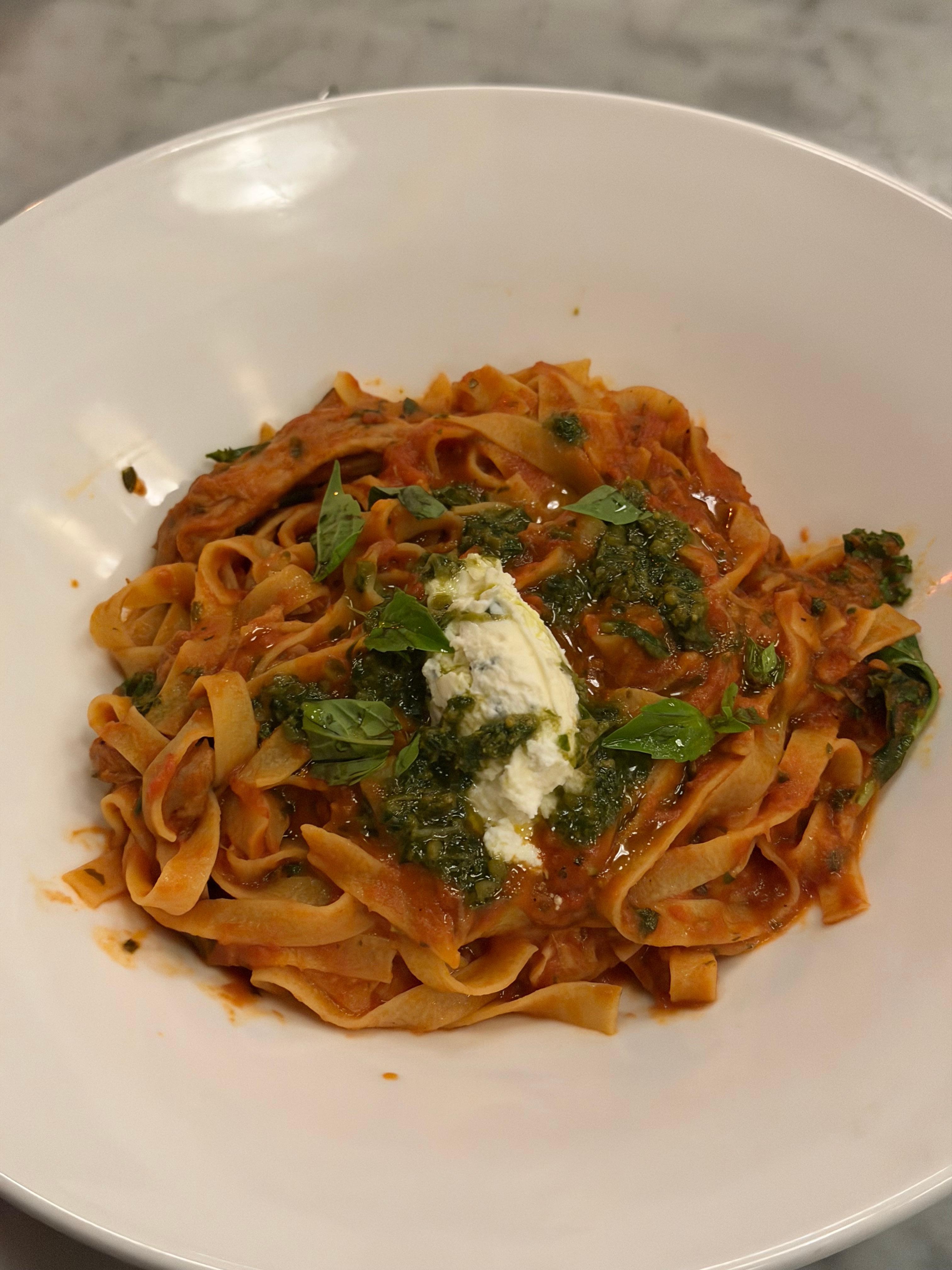 Proof Kitchen run separately from hotel. Pasta was overdone & more lamb would have been appreciated. 