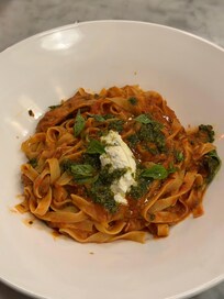 Proof Kitchen run separately from hotel. Pasta was overdone & more lamb would have been appreciated.