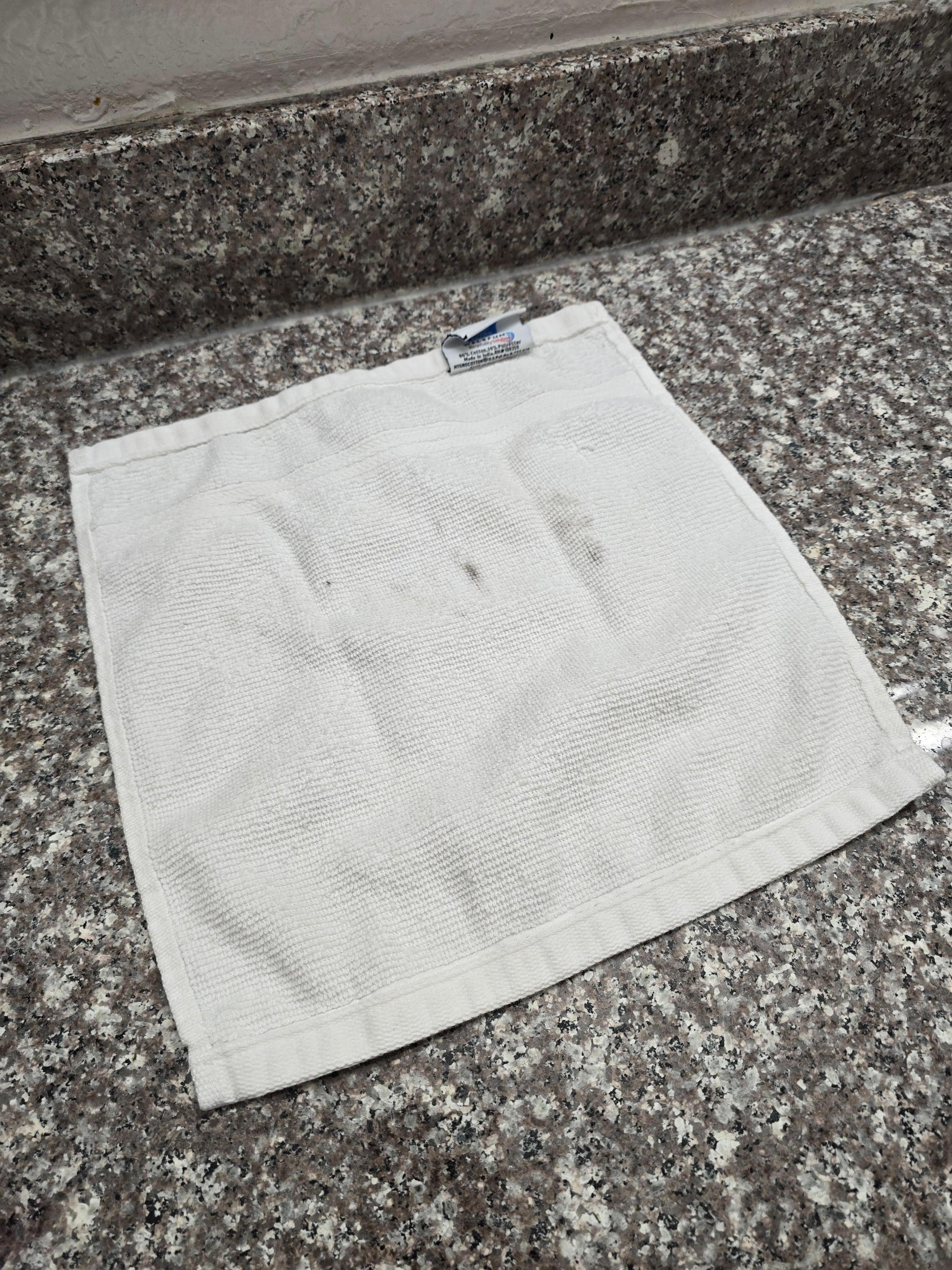 A "clean" towel. 