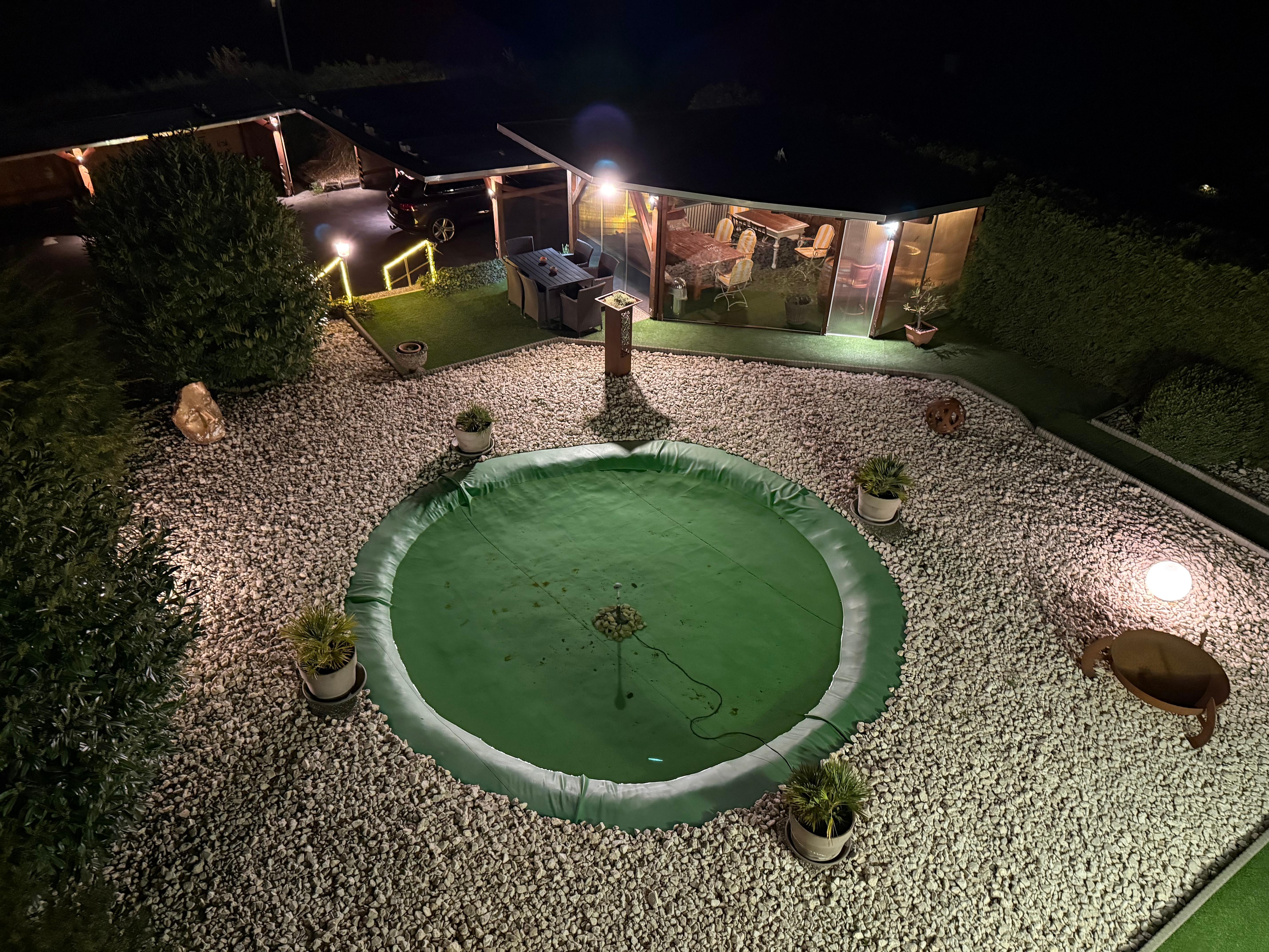 Ausblick am Abend/bei Nacht