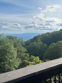 Beautiful views of the Blue Ridge mountains