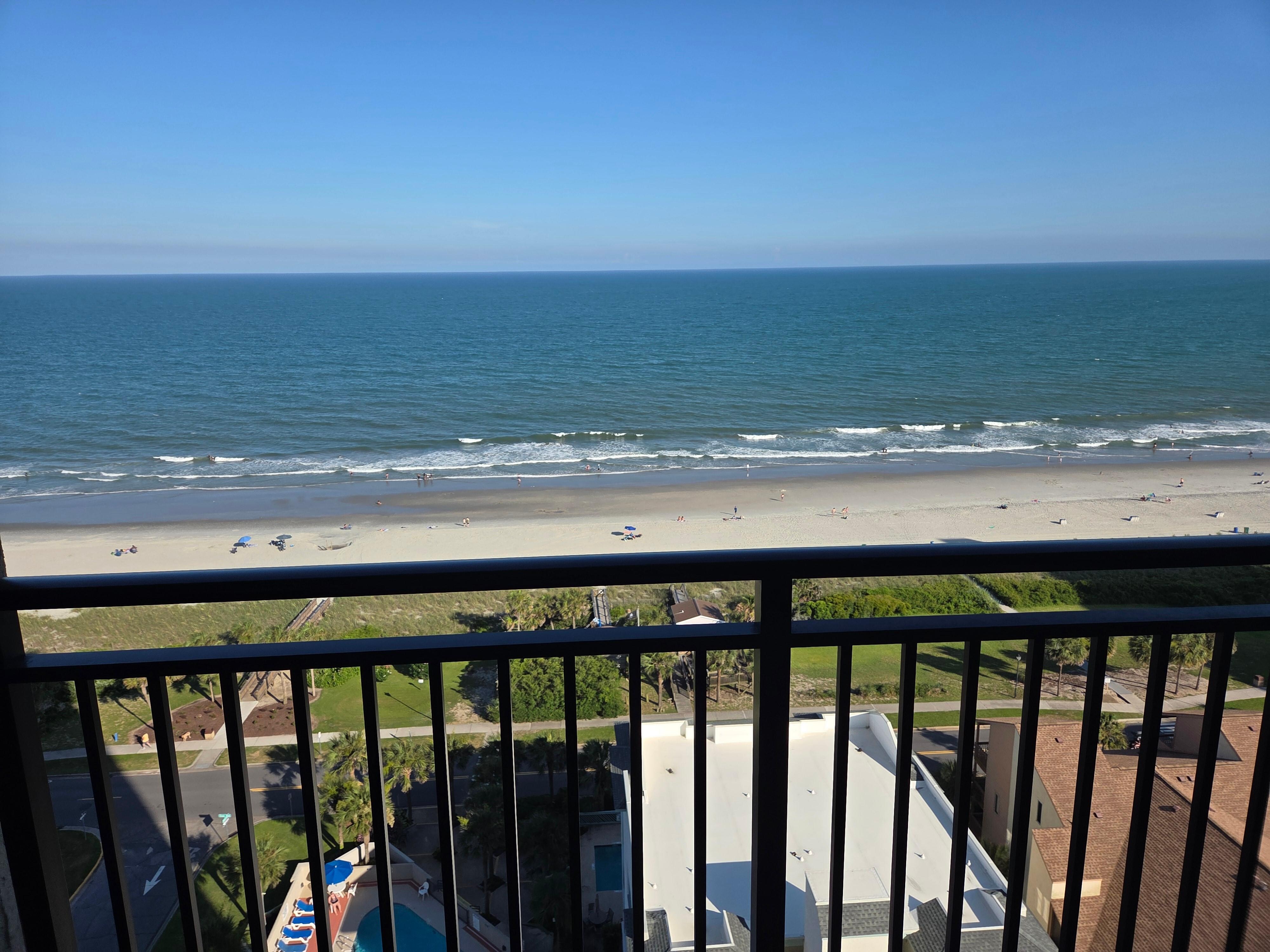 View from the balcony