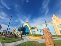 Home to the largest Ron Jon’s in the US—we definitely spent way too much money, lol!