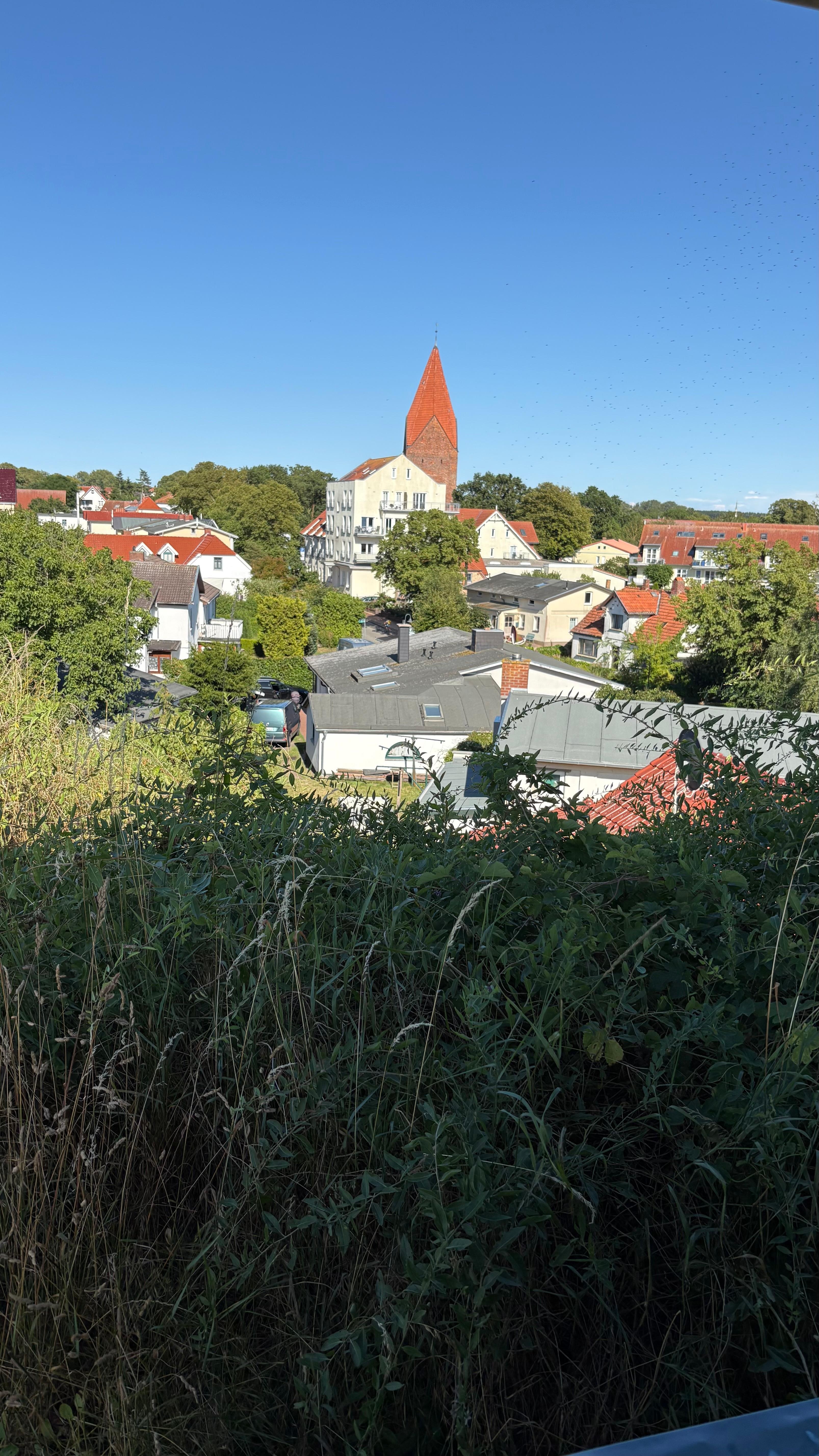 Blick von oben auf Rerik 