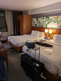 Limited room and no terrace