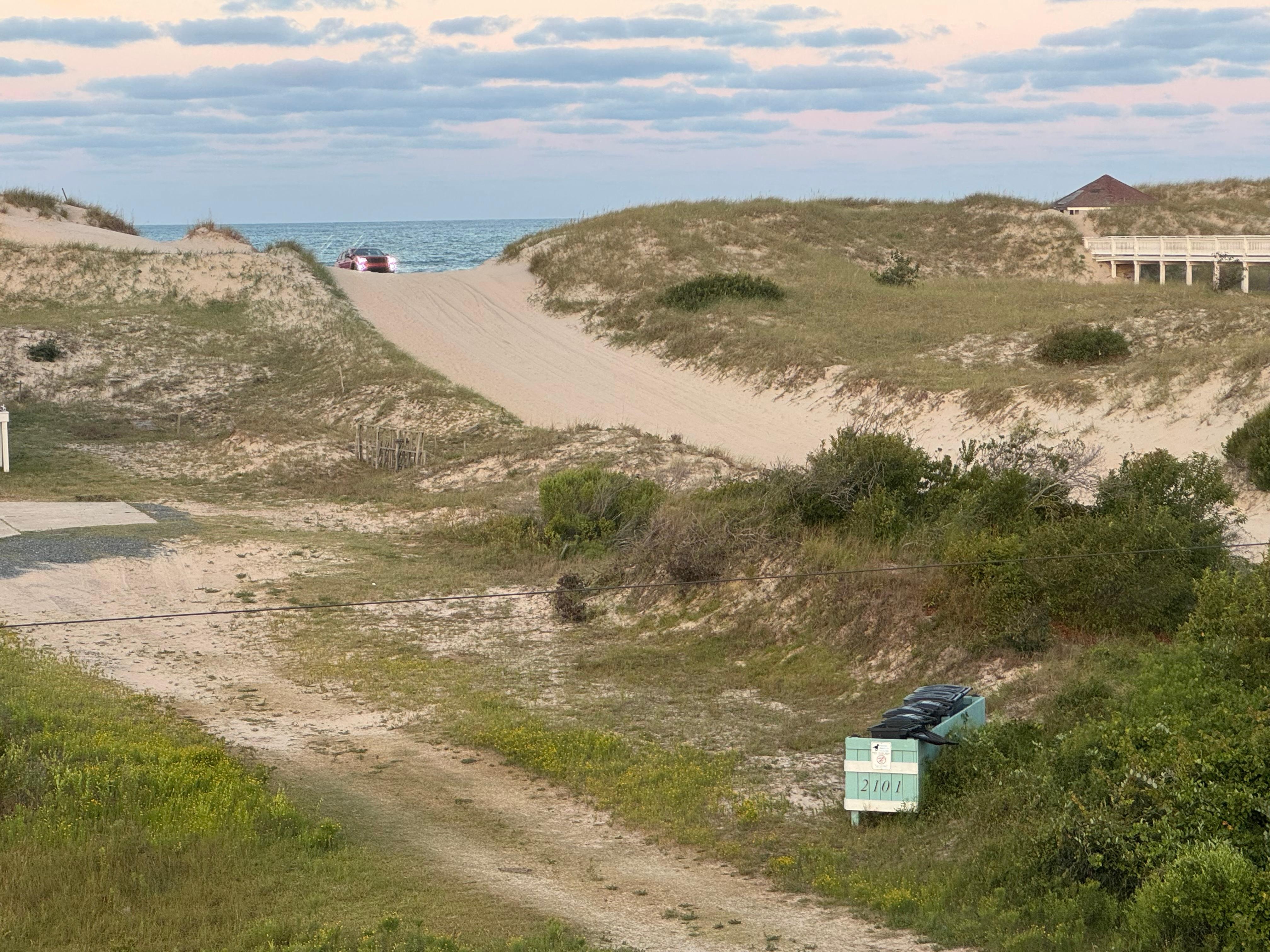The Dune out in front of our property
I suggest you take dim 20 to this property
