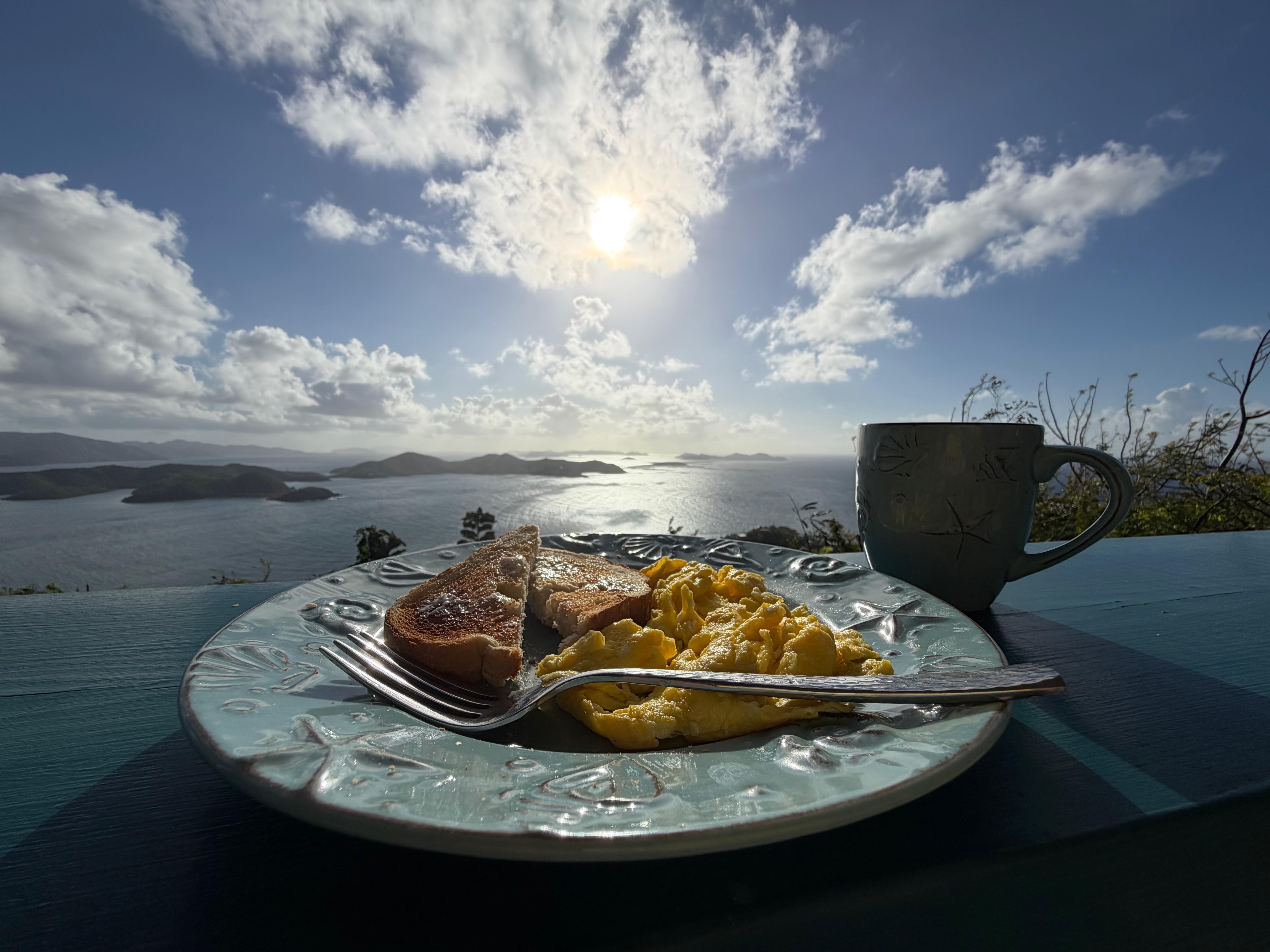 Brkfst with a view #1 ....