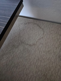 Stains on the furniture