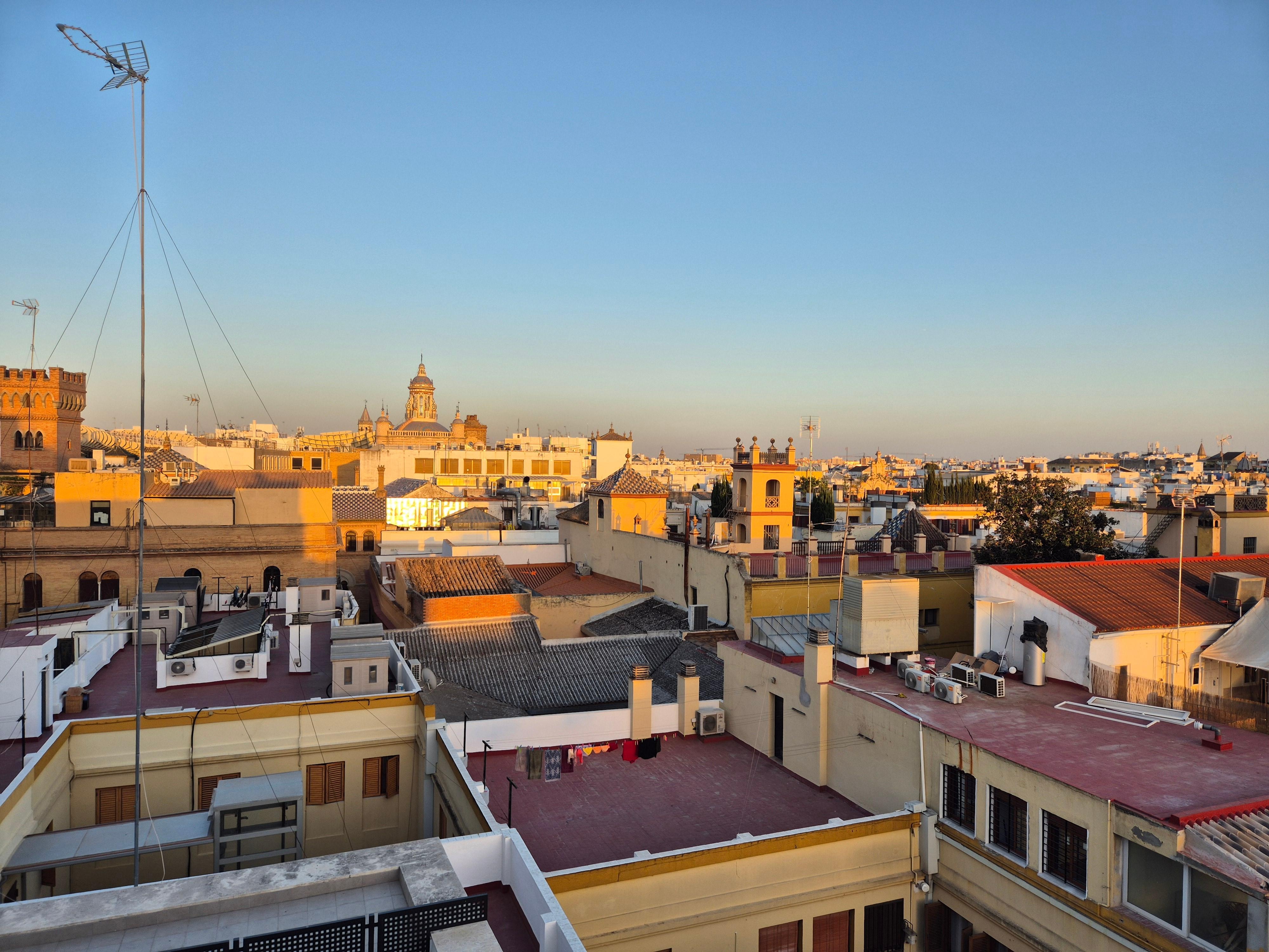 수영장에서 본 전경