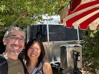 Outside of the Airstream