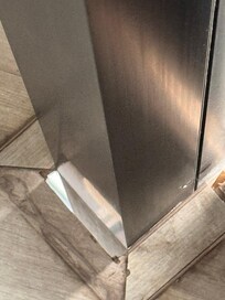 Another photo of the insane gap to outside