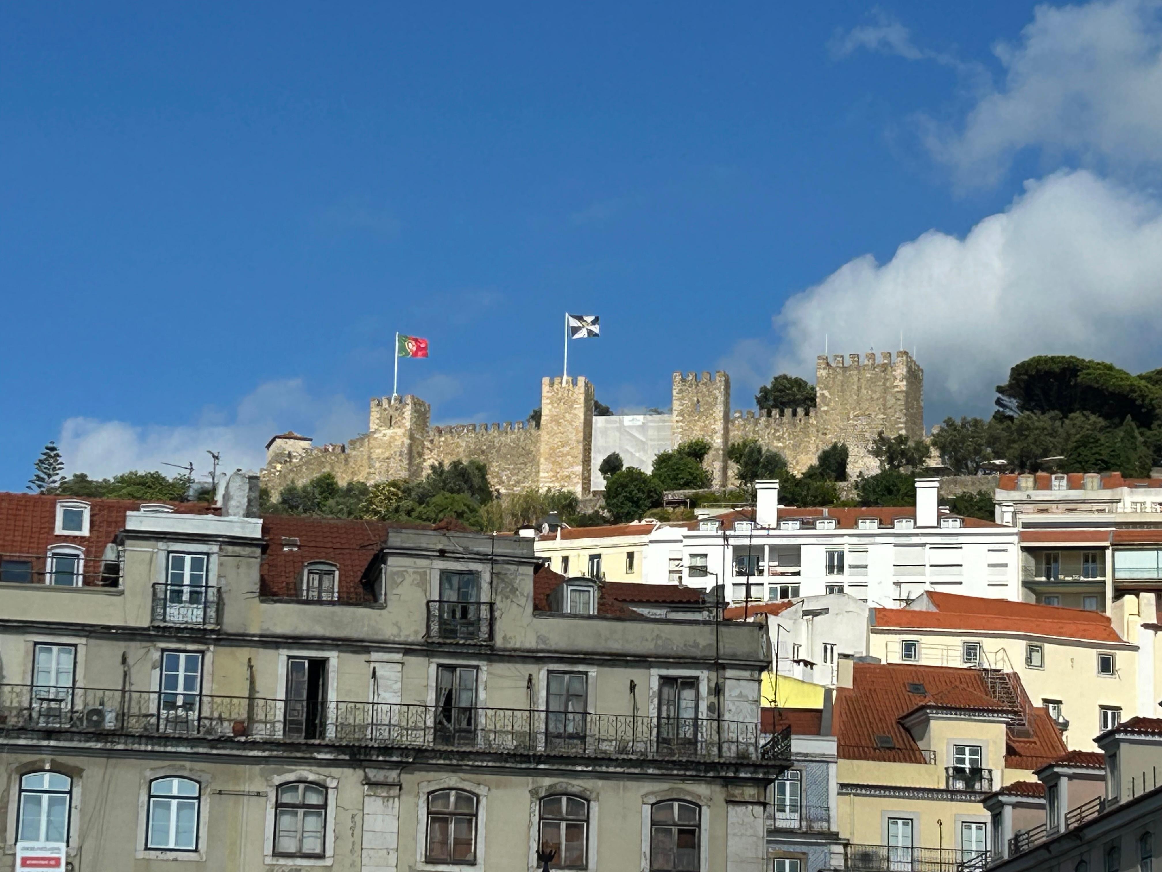 View of castle - not from hotel