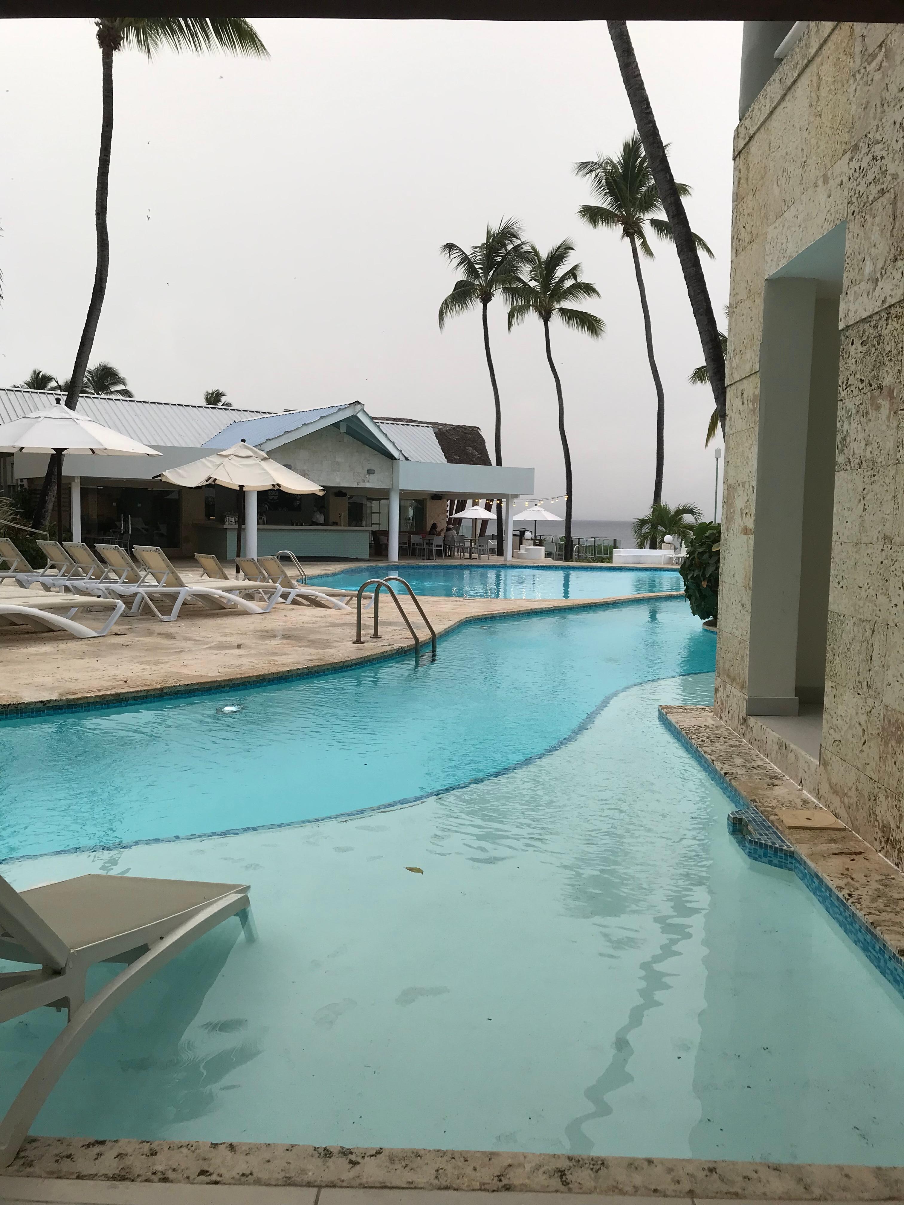 View from Select Swim up room