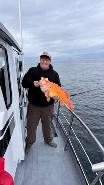 One of Juddy’s catch with a charter in Seward.