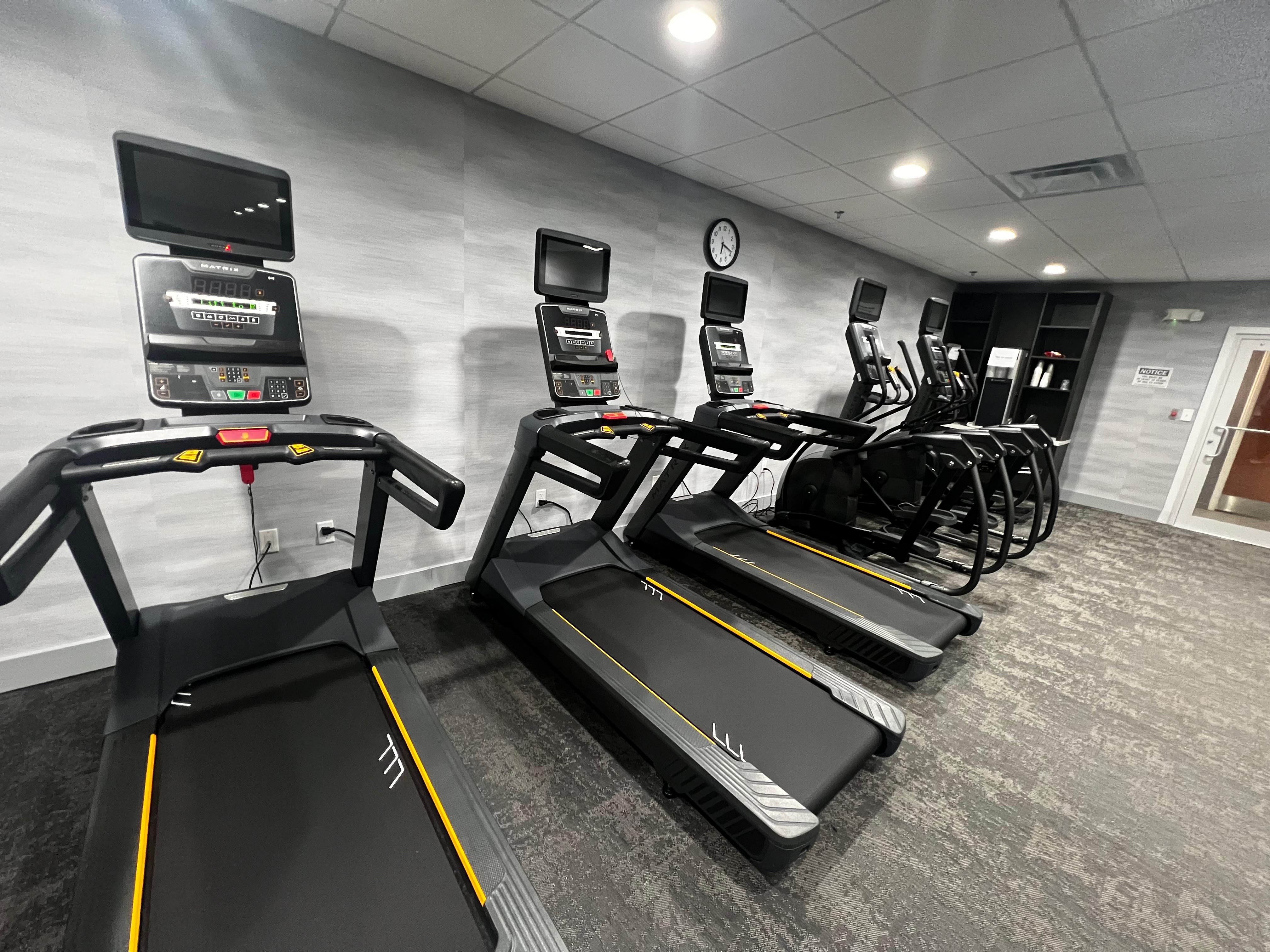 Gym was very clean with all the essentials to workout comfortably 