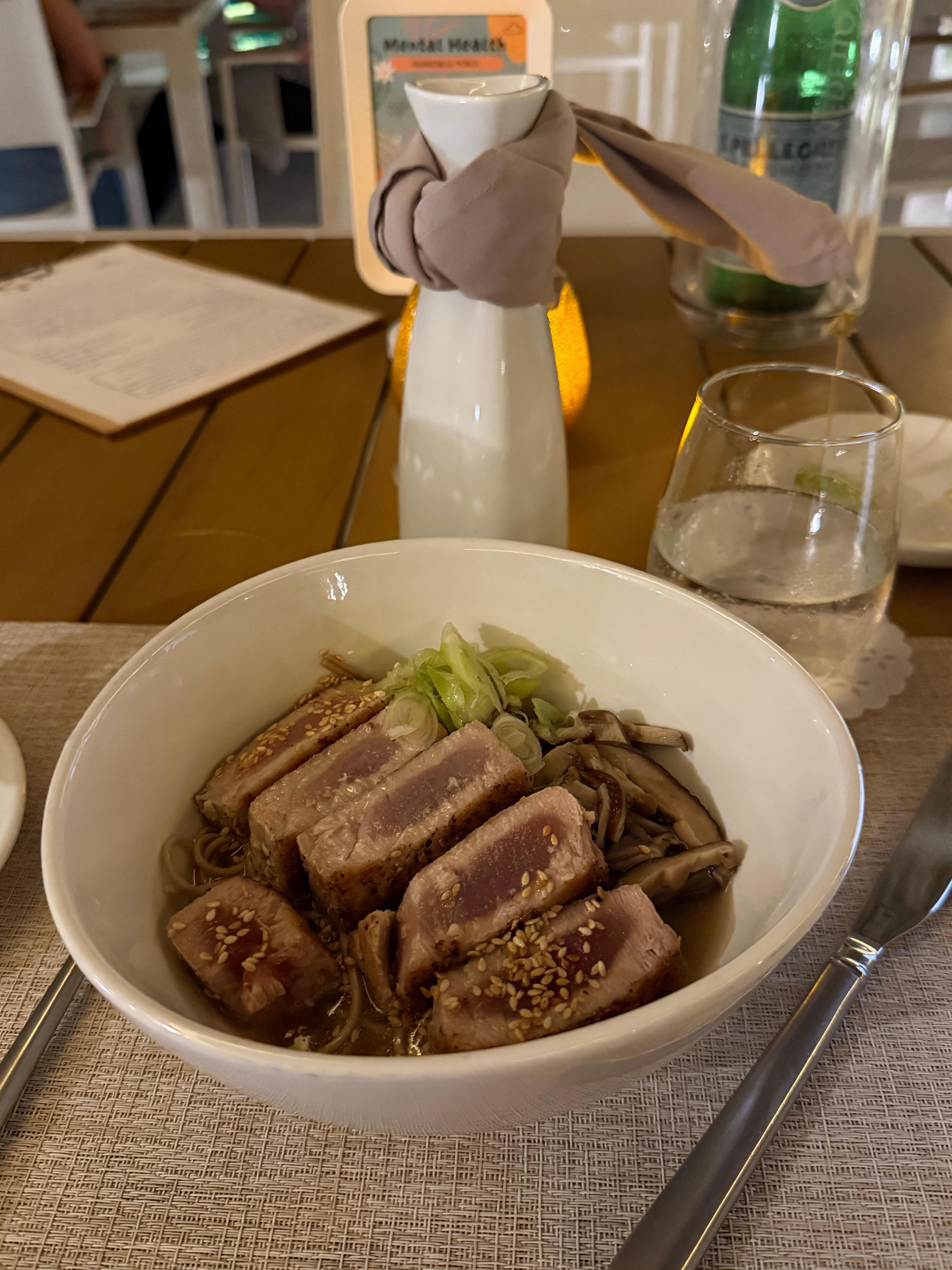 Japanese fusion tuna