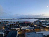 A view of old Bandon town from the room at the Inn.