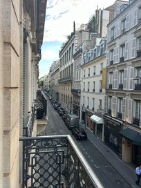 Outside our balcony