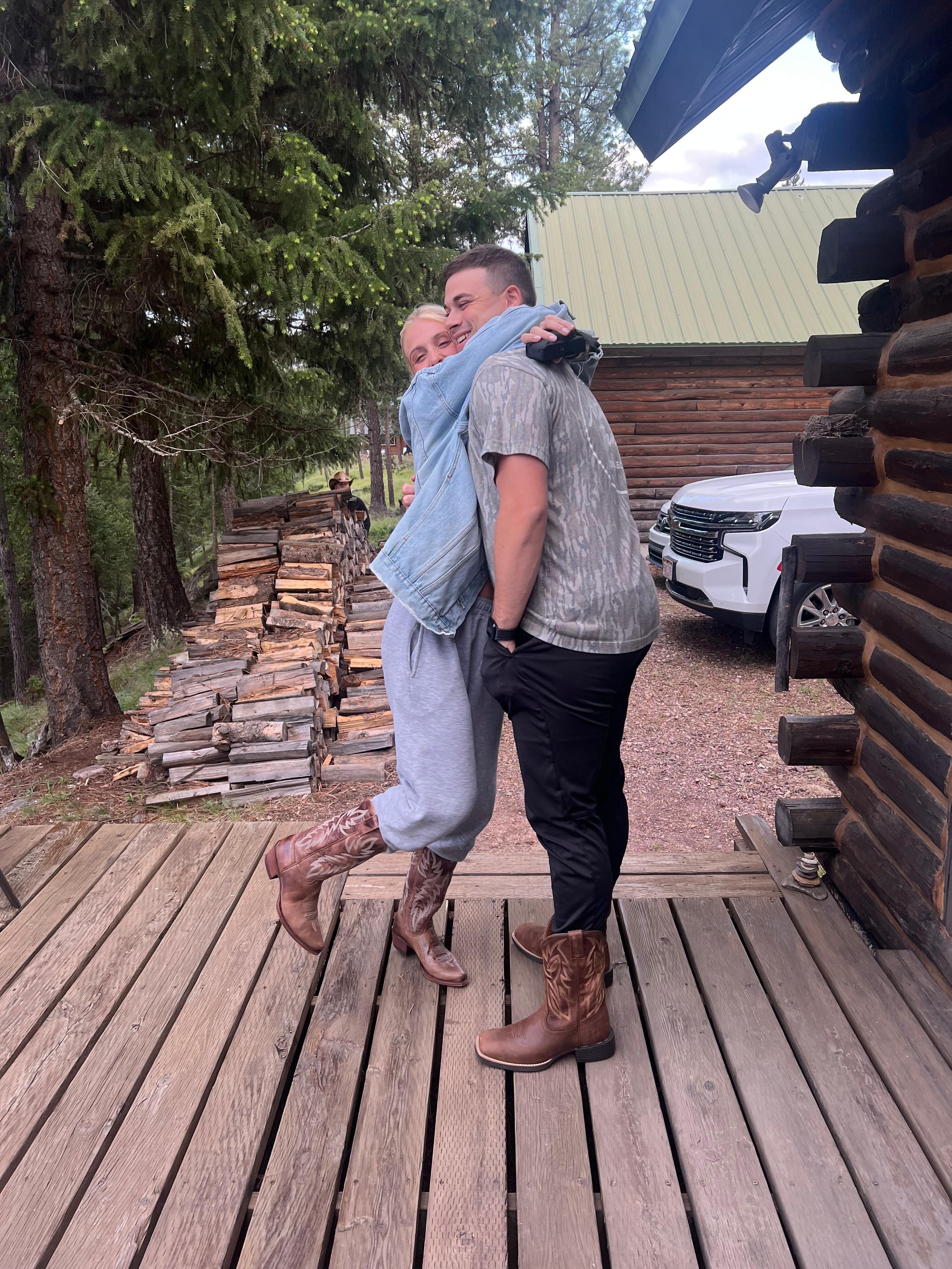 Daughter and boyfriend 