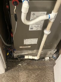 HVAC closet