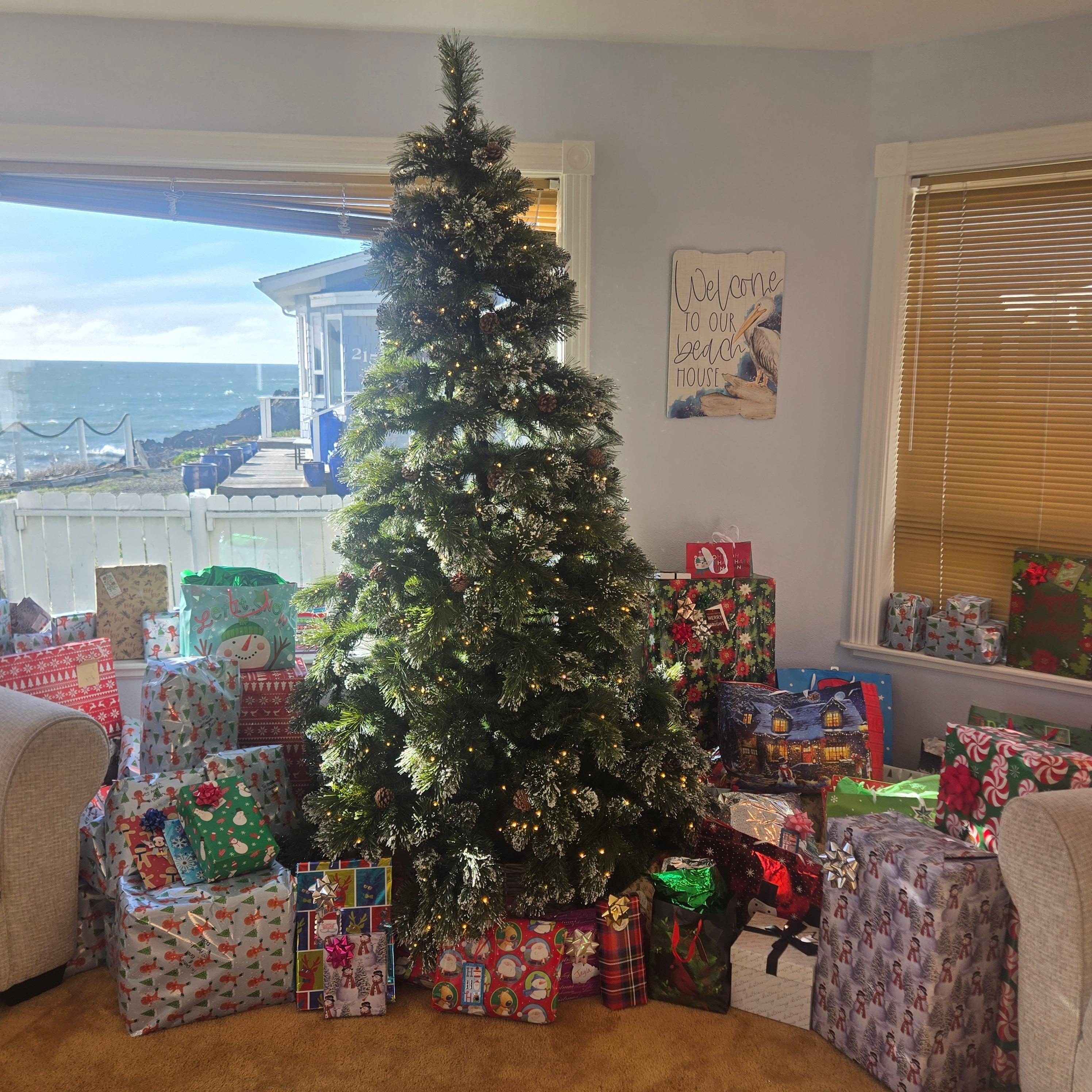 View from the family room. 