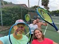 Tennis was so much fun!