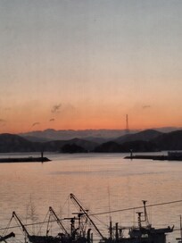 Sunrise from the hotel window