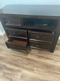 Unable to use drawers in this dresser and bunk bedroom…drawers would not close.