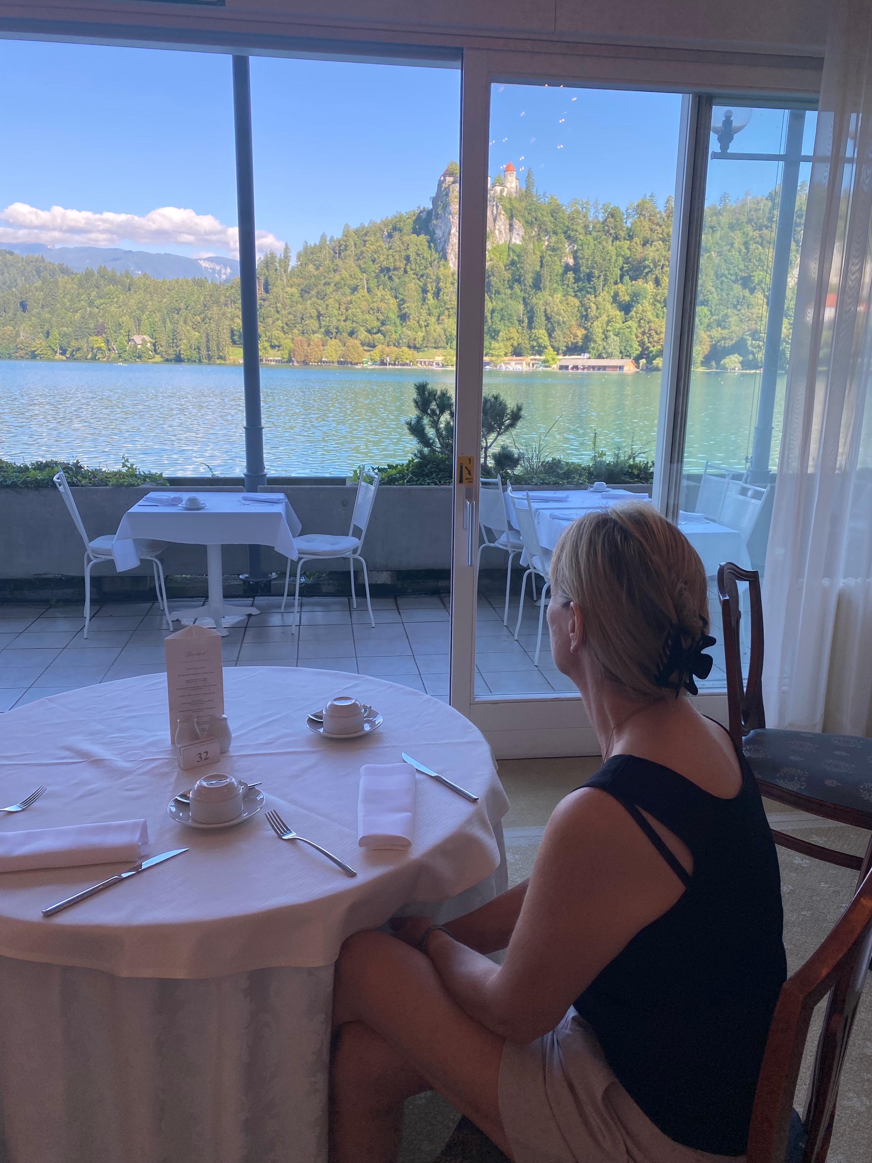 Den skønneste udsigt til morgenmaden. 