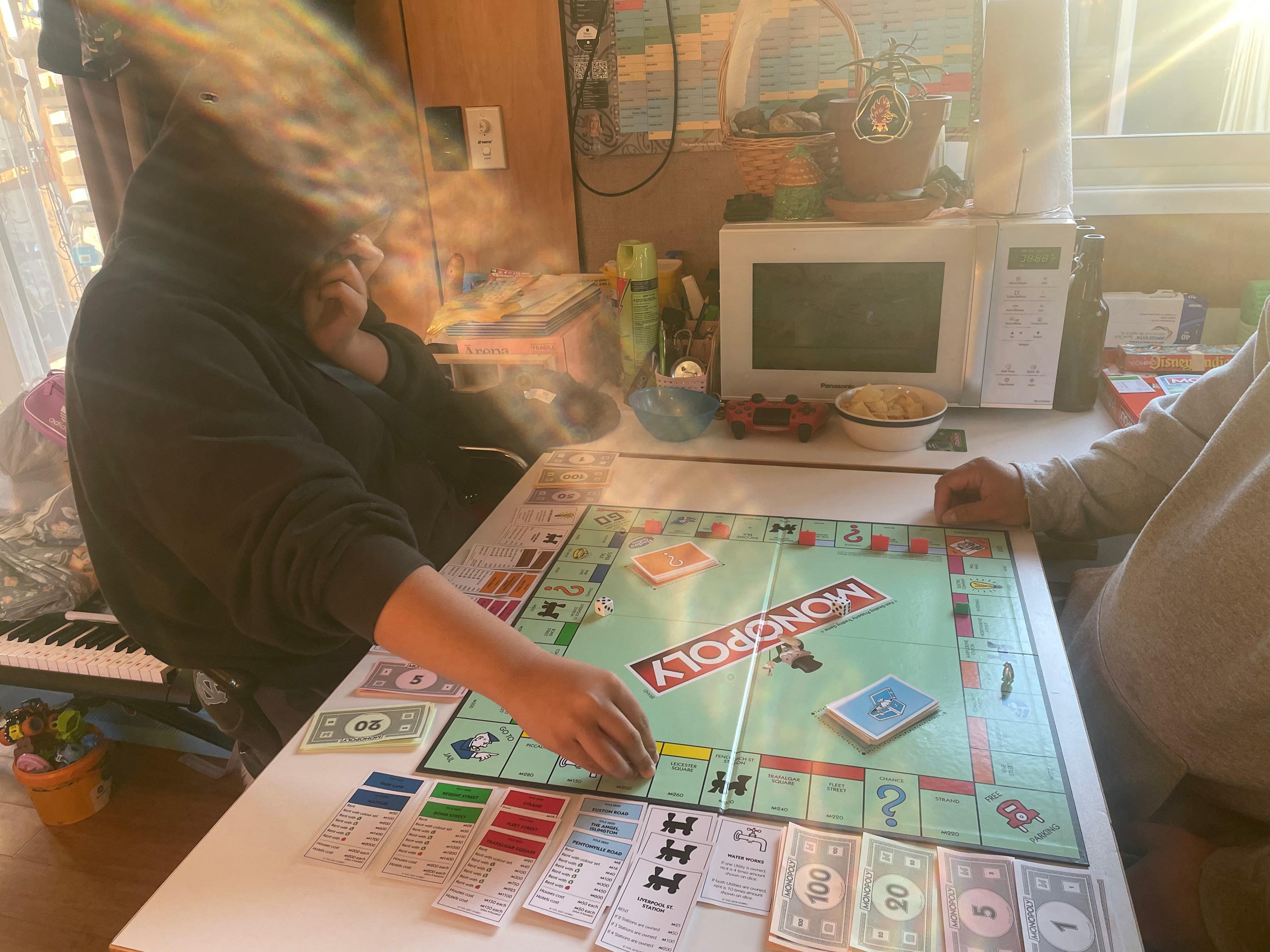 Pic of us back home straight into a game