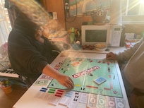 Pic of us back home straight into a game