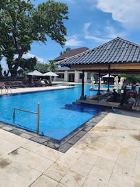 Small section of the huge pool area