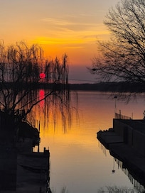 Several sunsets from the docks in back of the tiny house. Absolutely beautiful