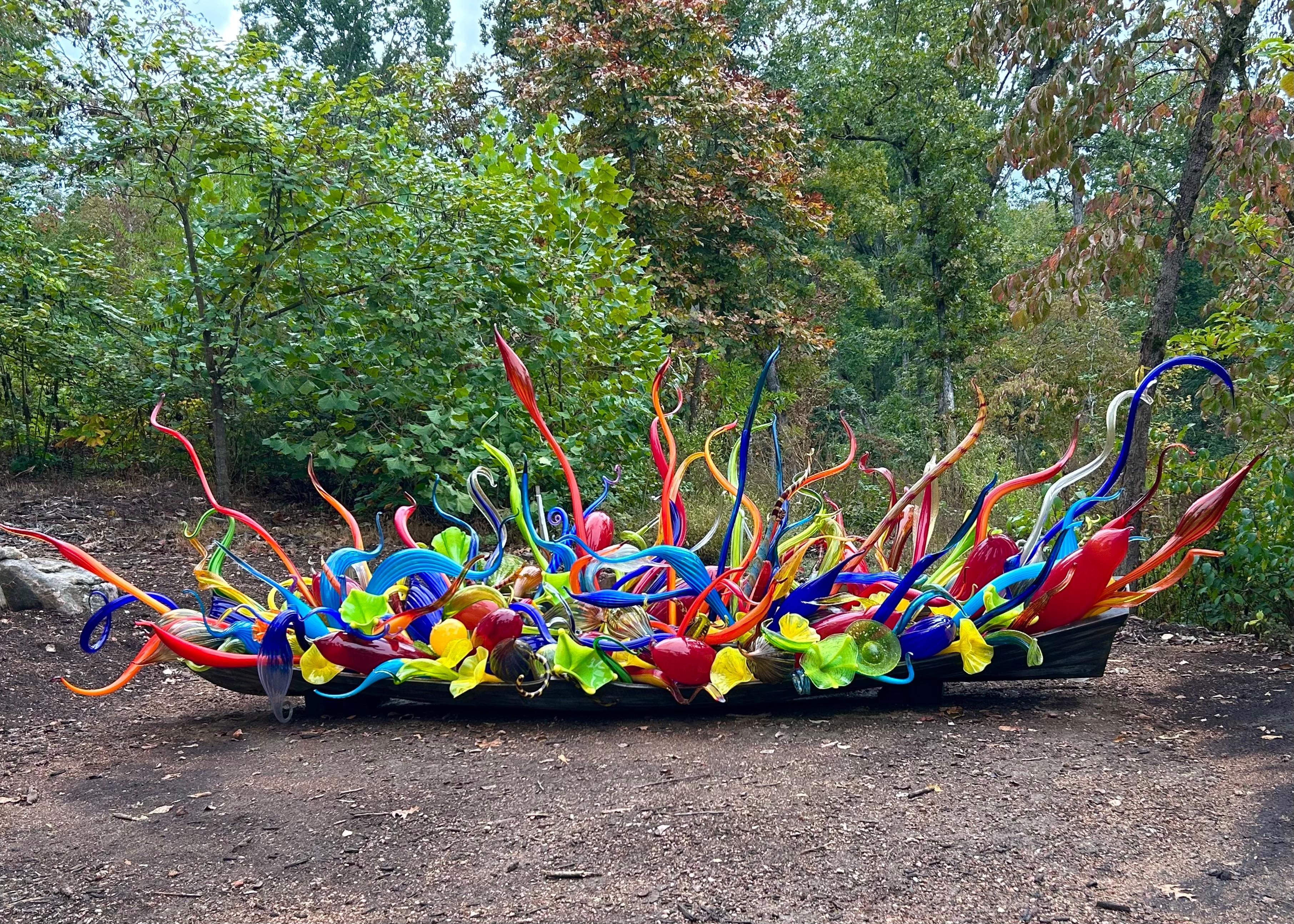 Chihuly at Crystal Bridges museum