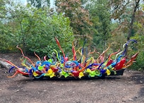 Chihuly at Crystal Bridges museum