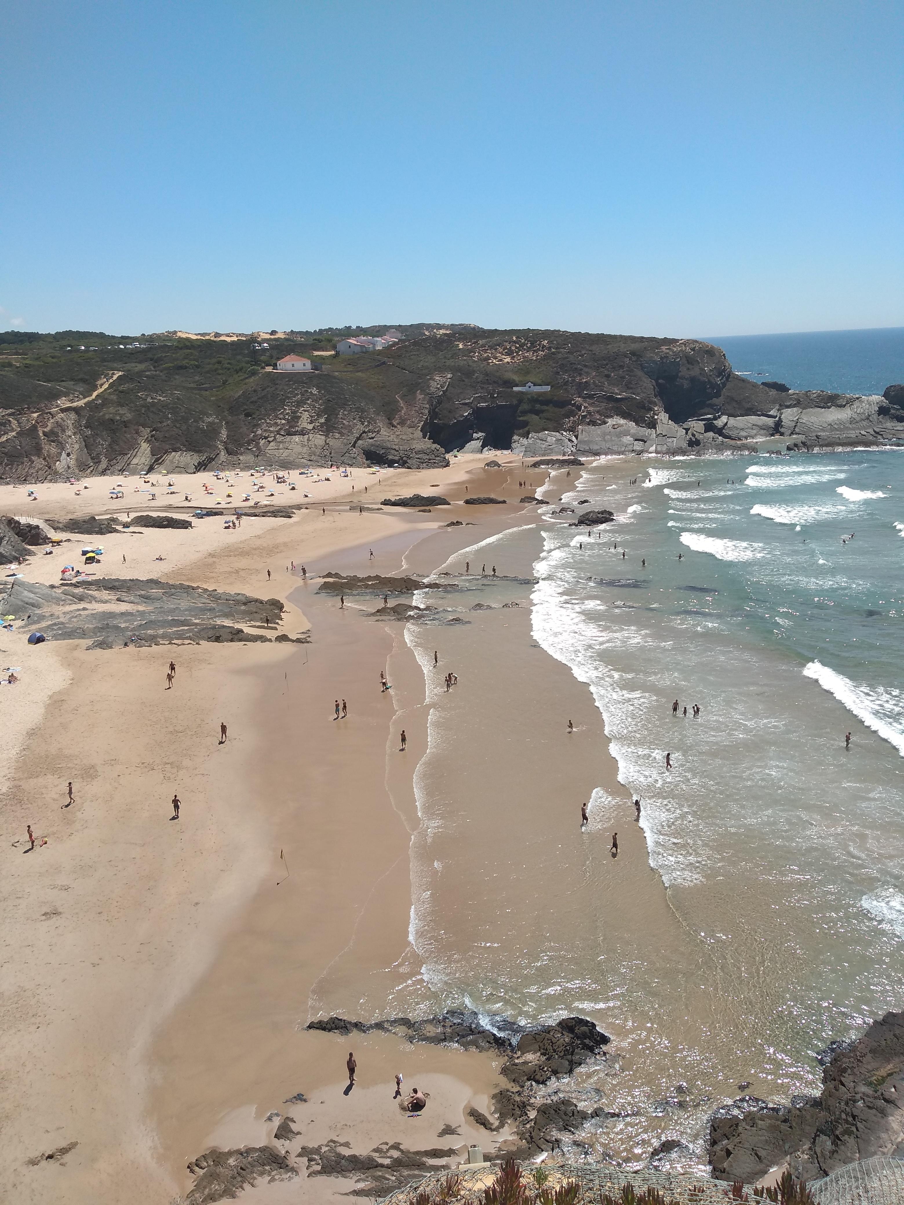 Chelente praia do Malhão ao final da tarde
