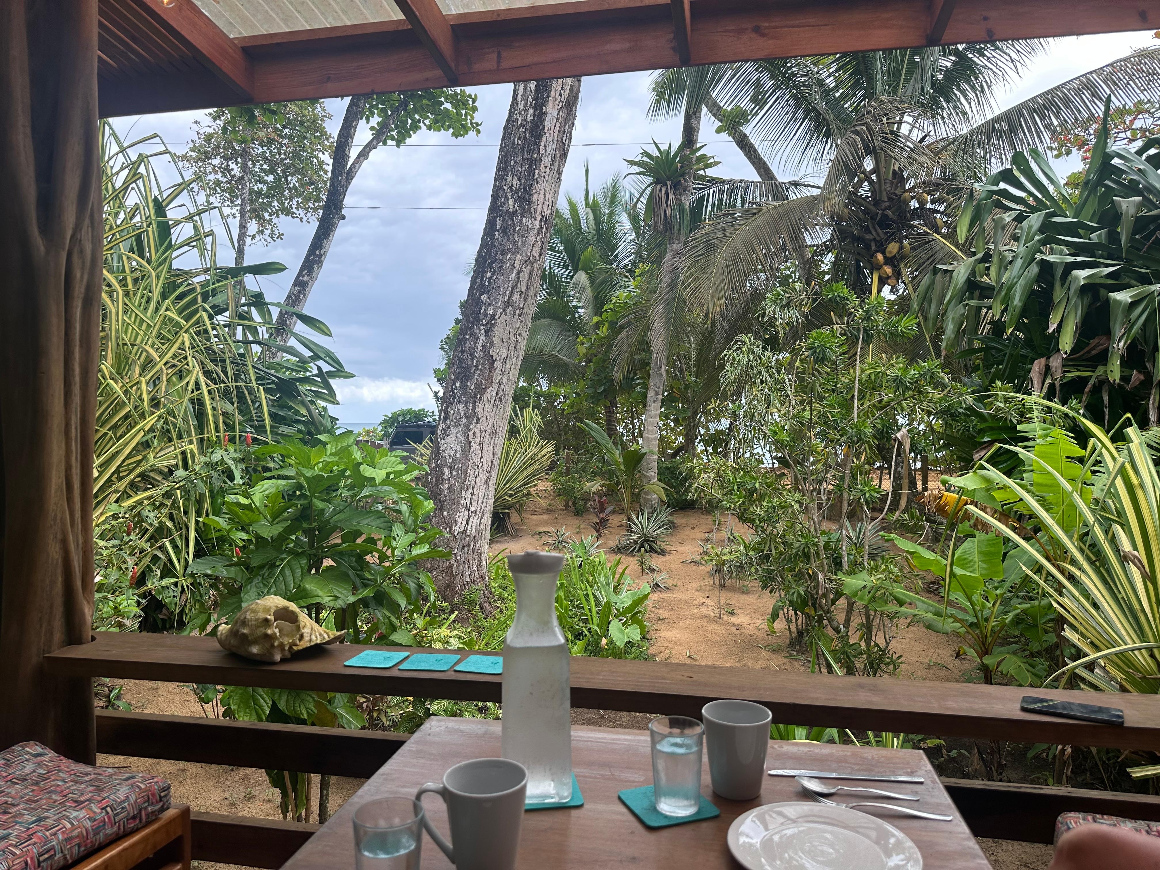 Breakfast view