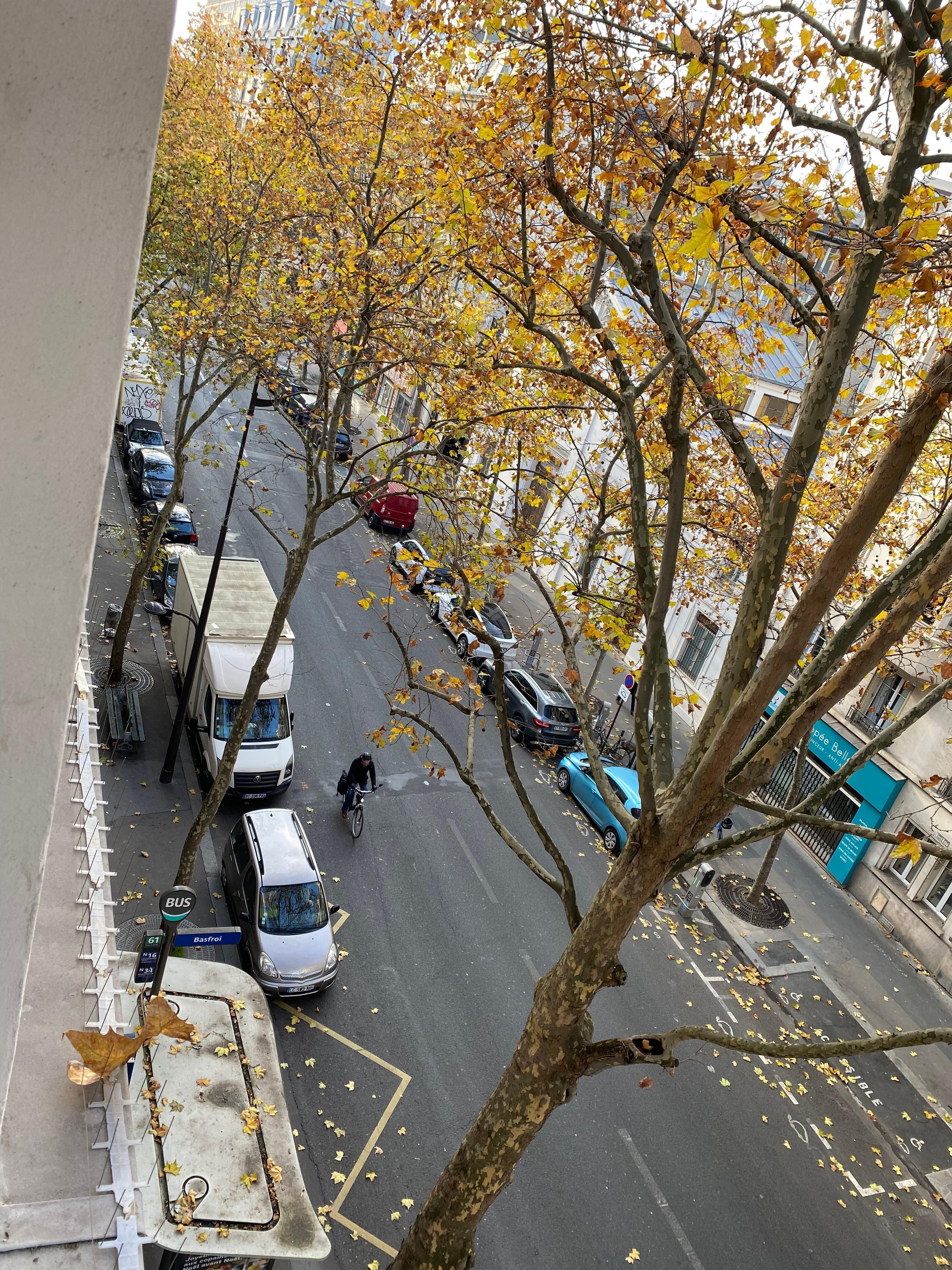 From the room