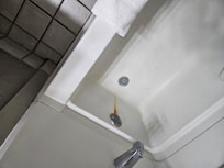 Rusted bathtub