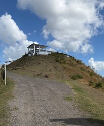 View of house from road.