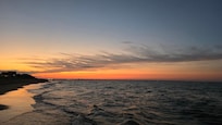 Sunset from the beach