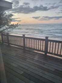 Sunset off the deck