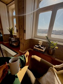 hotel cafeteria and resting area