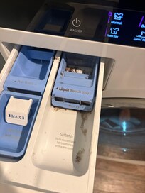 Dirty Washer-Dryer Unit